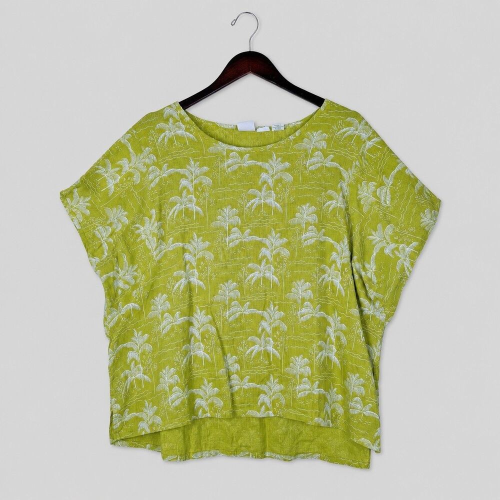 C&C California Tropical Linen Top